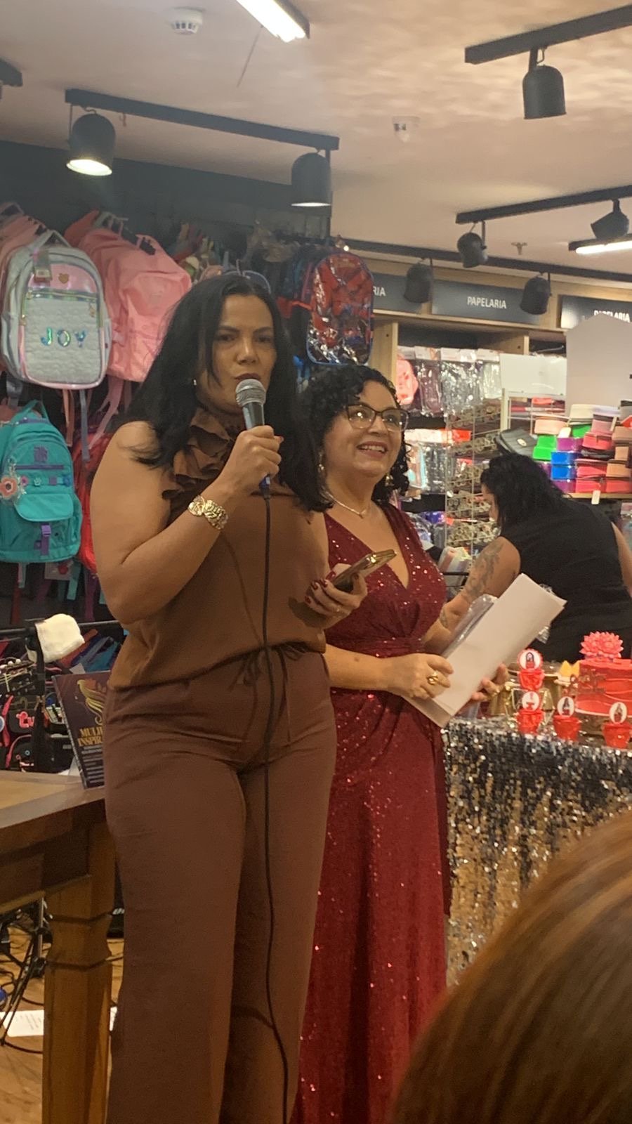 Vanuza Nascimento em evento